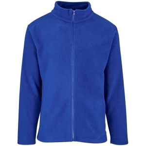 mens yukon micro fleece jacket blue