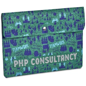 Pre-Printed Sample Hoppla Revo RPET Felt Document Holder
