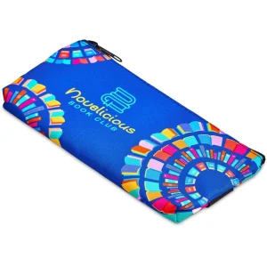 pre printed sample hoppla scribbler polyester large pencil case to fit an a5 notebook