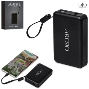 swiss cougar salzburg fast charge 65w pd & qc power bank 15,000mah
