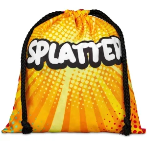 pre production sample indian midi polyester drawstring pouch