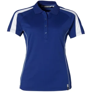 ladies horizon golf shirt royal blue